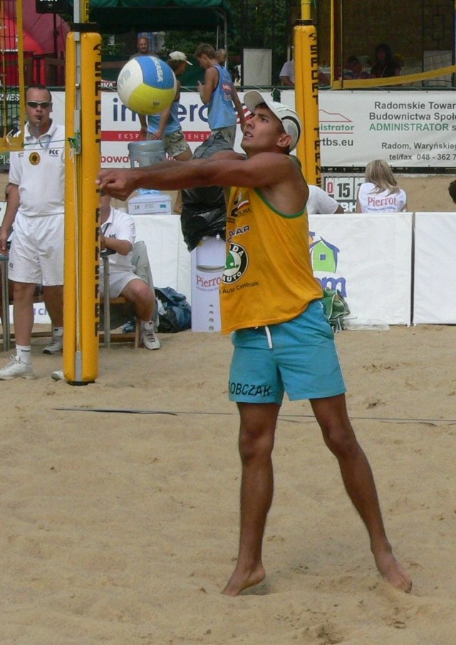 Sebastian Sobczak zdobył złoty medal akademickich mistrzostw Europy w siatkówce plażowej