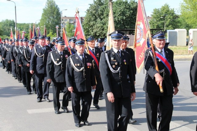 Pielgrzymka strażaków OSP w ramach obchodów 25-lecia Diecezji Sosnowieckiej