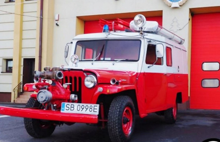 Zabytkowy wóz strażacki z 1959 r. na licytacji WOŚP w Bielsku-Białej