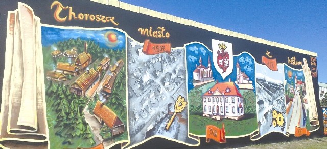 Graffiti w Choroszczy