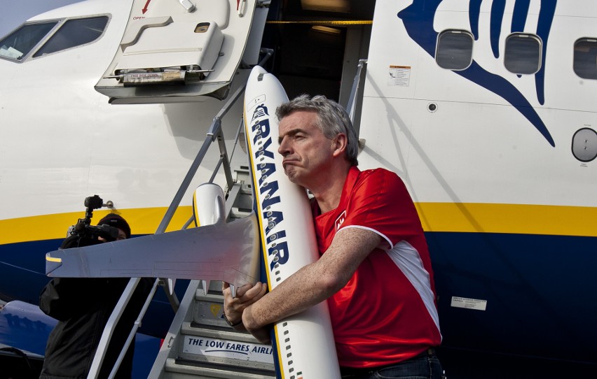 Michael O'Leary, właściciel linii Ryanair