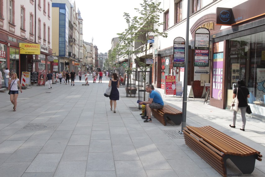 Ulica Modrzejowska w Sosnowcu. Podczas ostatniego remontu...