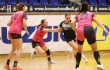 1. liga piłkarek ręcznych. Suzuki Korona Handball Kielce wygrała w Warszawie po zaciętej końcówce