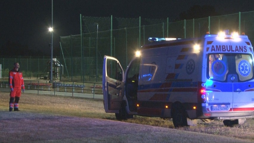 Pożar w Waplewku w powiecie sztumskim [24.06.2018]