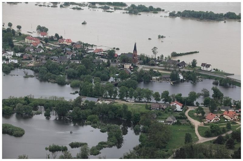 Tak wyglądała powódź w Toruniu w 2010 roku.