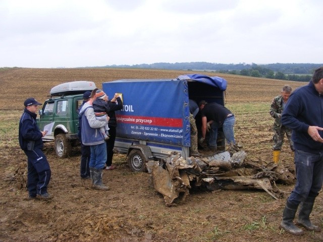 Policja nakazała grupie z Prudnika oddać części samolotu.