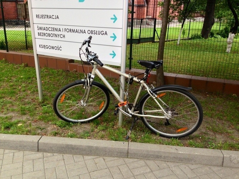 Wrocław: W urzędzie pracy zabiorą ci... rower (ZDJĘCIA)