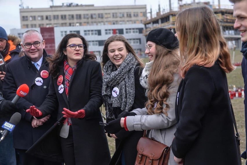 05.02.2019 Gdańsk. Na placu Solidarności odbyła się...