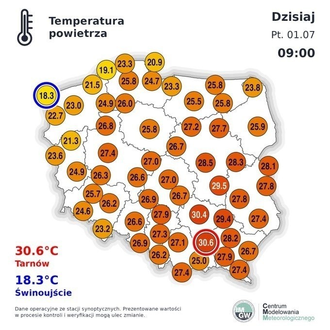 Burze z gradem i silny porywisty wiatr. Alert RCB dla regionu słupskiego