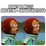 Memy po meczu Argentyna - Arabia Saudyjska. Nowa flaga Argentyny, Messi w szoku, Polska już jest lepsza w grupie od faworyta