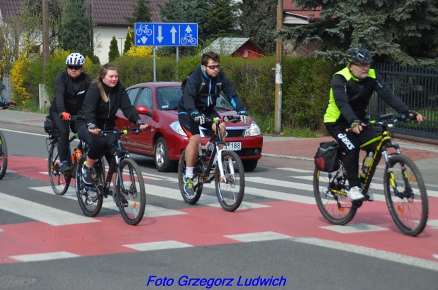 W wiosennym rajdzie rowerowym Cztery Pory Roku wzięło udział 150 osób