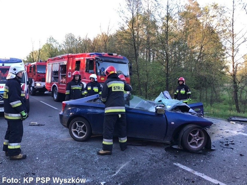 Tragiczny wypadek w Tumanku: nie żyje jedna osoba [ZDJĘCIA]