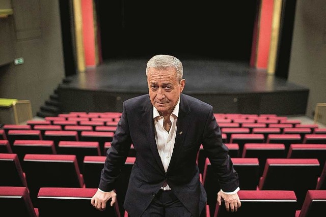 Janusz Szydłowski - nie tylko dyrektor  Teatru Variete, ale i reżyser.