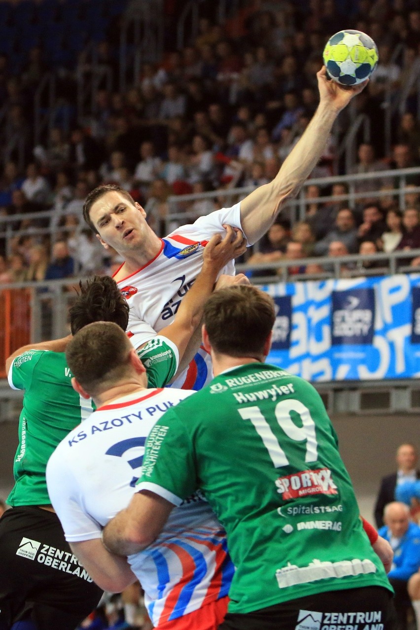 Na początek rywalizacji w Pucharze EHF piłkarze ręczni Azotów Puławy pokonali Wacker Thun ze Szwajcarii