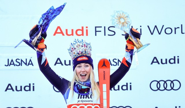 Amerykanka Mikaela Shiffirn śrubuje kolejne rekordy w alpejskim Pucharze Świata