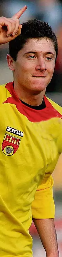 Robert Lewandowski w Zniczu (2007 r.)