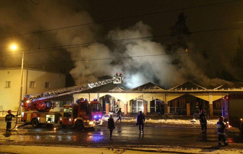 Wielki pożar na Osobowicach (ZDJĘCIA I FILM)