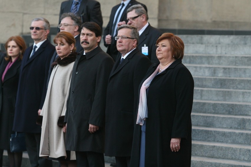 Prezydenci Polski i Węgier w Katowicach