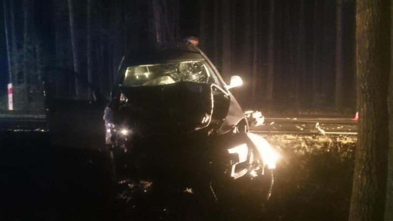 Do tragicznego wypadku doszło na krajowej 11 pod Olesnem.