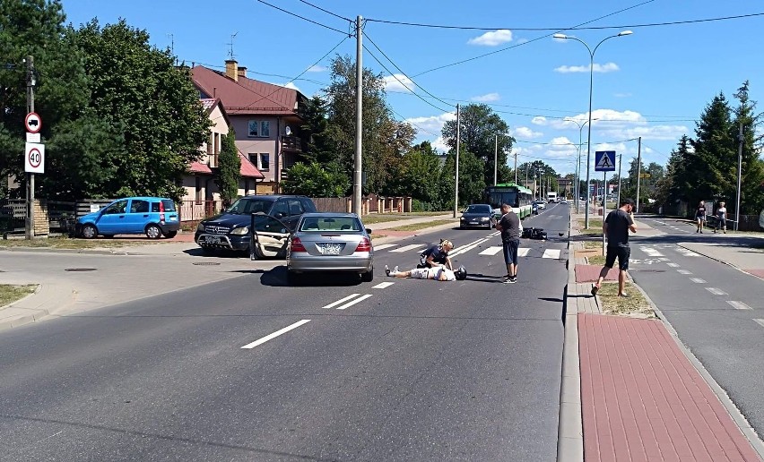 Mężczyzna trafił do szpitala. Ruch na 42 Pułku Piechoty w...