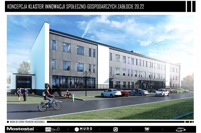 Klaster Innowacji na Zabłociu: jest koncepcja architektoniczna