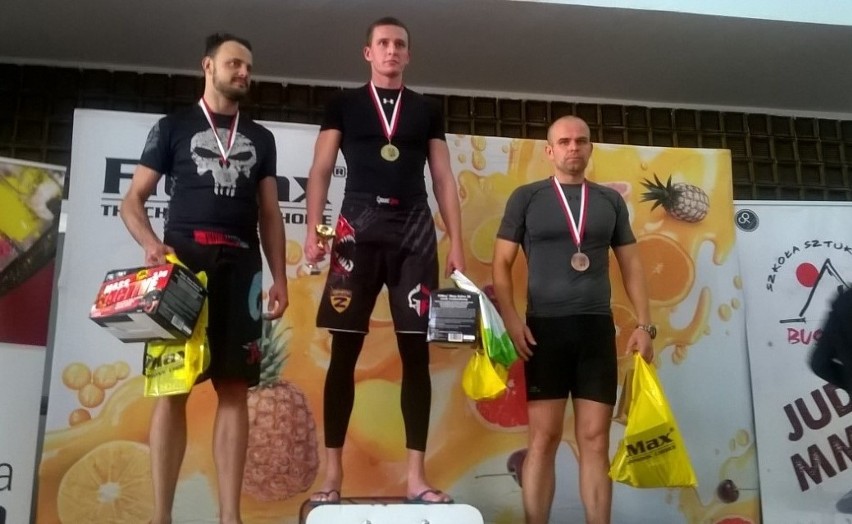 Brązowy medal w kategorii 85 kg wywalczył Ireneusz Sramski...