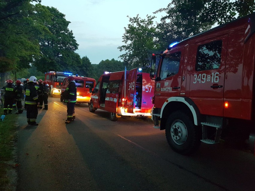 Tragiczny wypadek w Gorzynie koło Stowięcina [zdjęcia] 