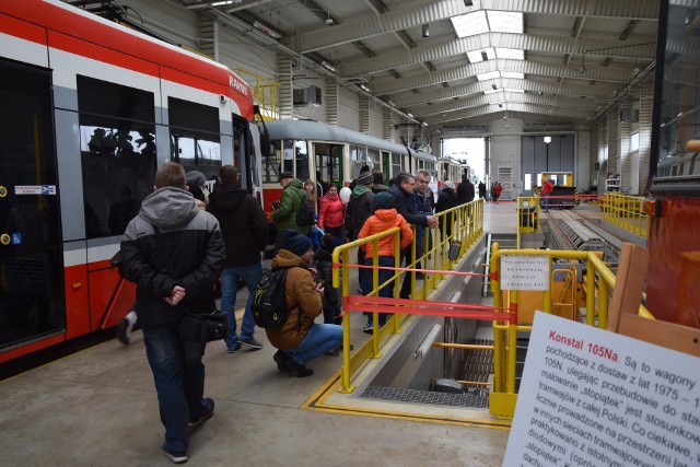 60-lecie częstochowskich tramwajów. Dzień Otwarty w zajezdni MPK