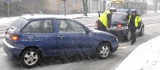 Kobieta uderzyła w radiowóz na ul. Szczecińskiej (zdjęcia)