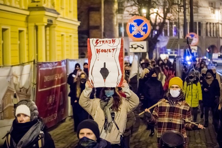 Piątek, 29.01. Tak wyglądał protest w Bydgoszczy przeciwko...