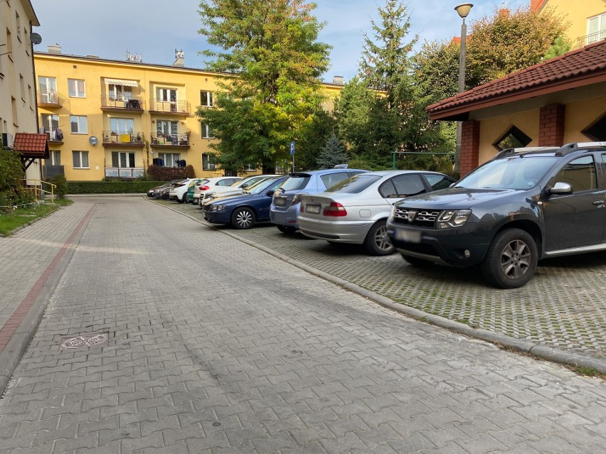Parking na Nullo w Olkuszu
