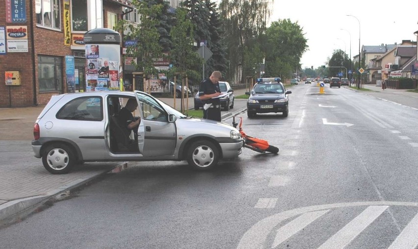 26 maja na ulicy Kościuszki w Biłgoraju kierująca samochodem...