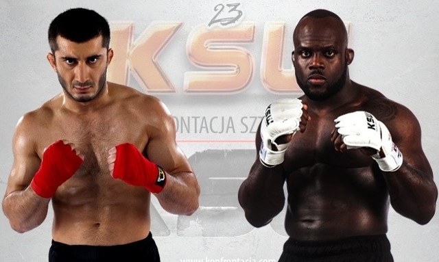 KSW 23 ONLINE. MAMED KHALIDOV vs MELVIN MANHOEF LIVE. Początek walk o godz. 20.