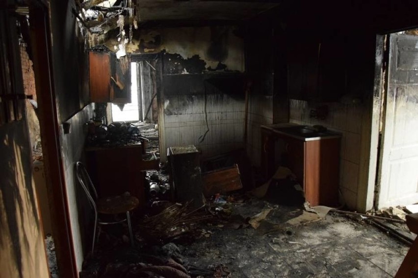 Po pożarze w Gniazdowie z mieszkania nic nie zostało