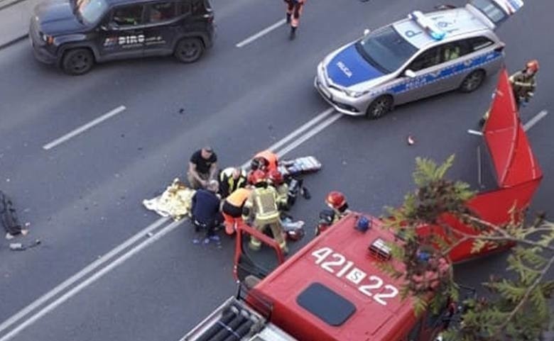 Śmiertelny wypadek motocyklisty w Chorzowie....