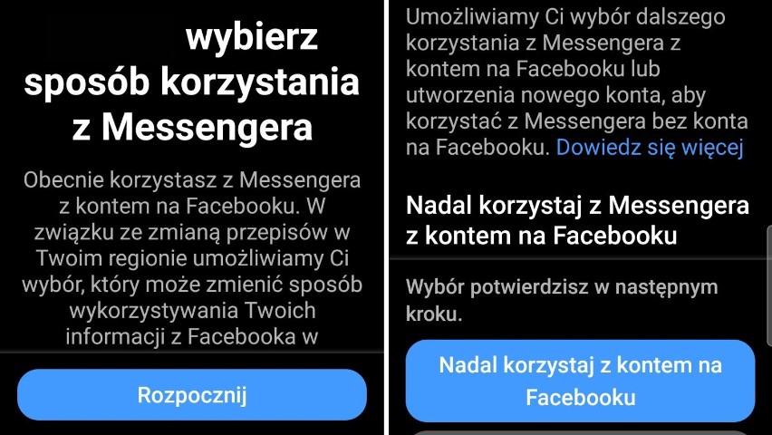 Taki komunikat zaczął pojawiać się użytkownikom w Polsce...