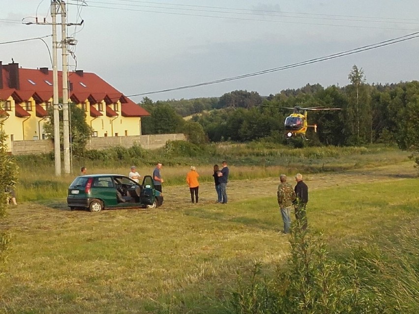 Wypadek w Skorzeszycach. Zderzyły się dwie osobówki