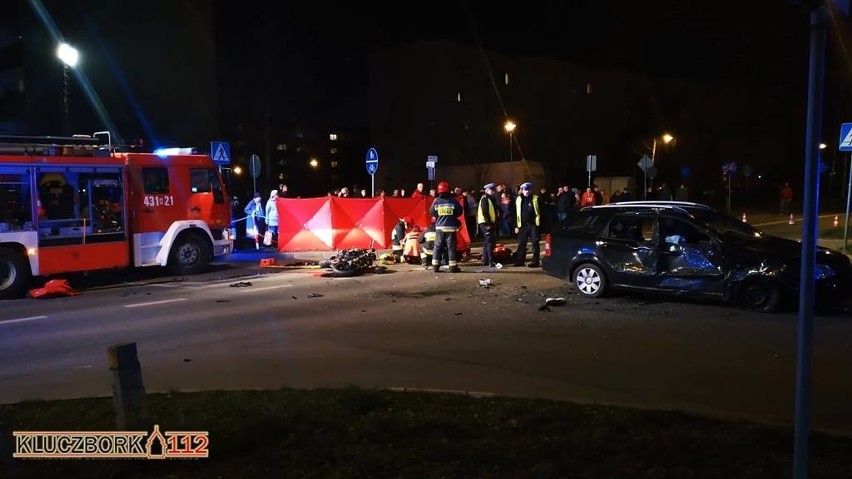 Motocyklista zginął w wypadku na skrzyżowaniu Jagiellońskiej...