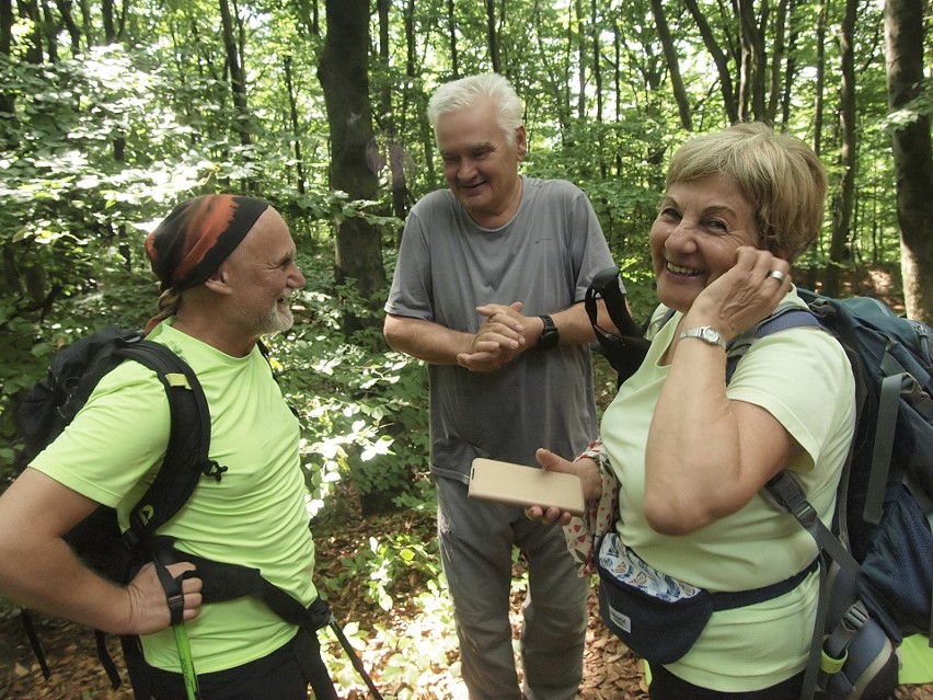 Wyprawa na Grodzisko w ramach akcji "Odkryj Beskid Wyspowy"