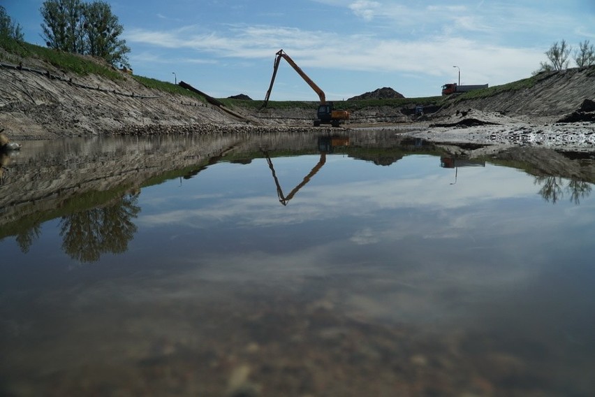 Wodociągi Białostockie modernizują stawy na ujęciu wody w Wasilkowie