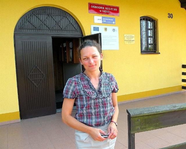 Emilia Rekowska, nowa dyrektorka domu kultury w Łęgu