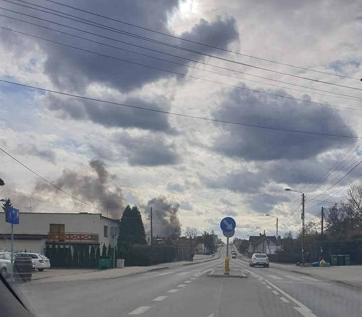 Po wybuchu zapalił się budynek. Nikomu nic się nie stało