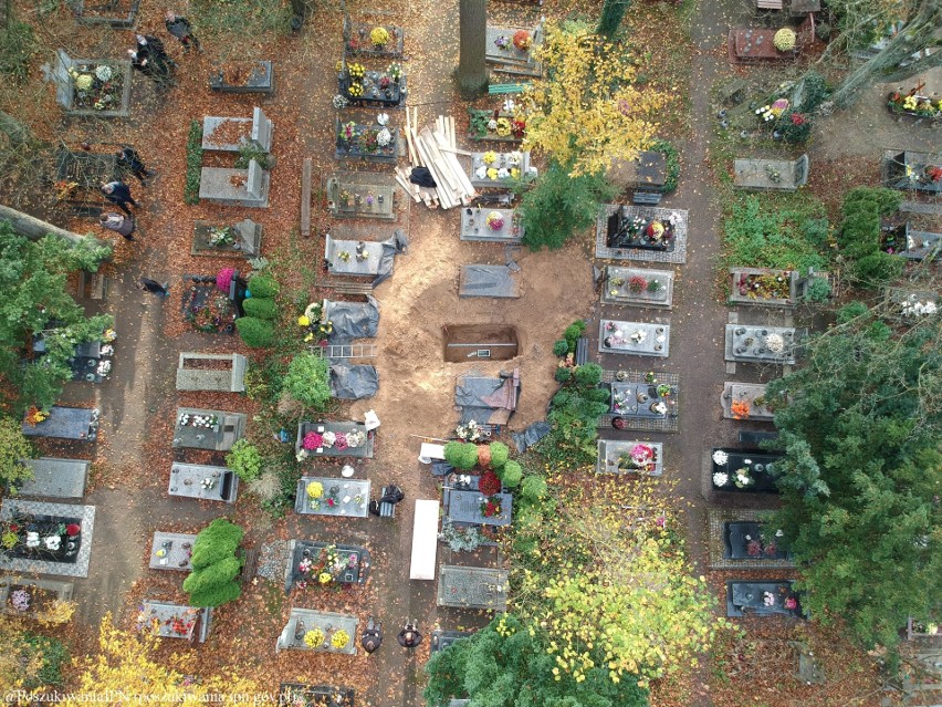 Wykopaliska na cmentarzu w Szczecinie. Poszukiwali szczątków działacza podziemia antykomunistycznego 