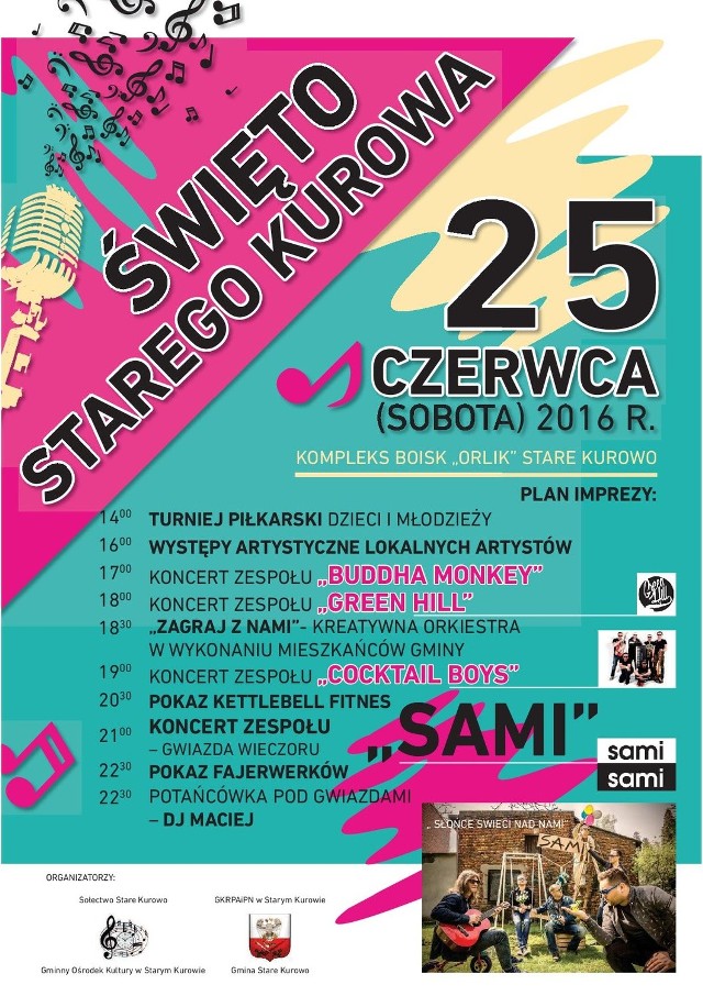 25 czerwca odbędą się Dni Starego Kurowa.