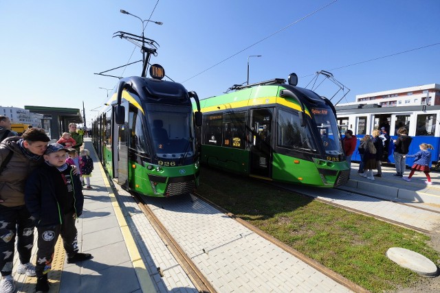 Tramwaj na Naramowice wystartował! Linia nr 10 połączyła Naramowice z centrum Poznania i pętlą Dębiec.Kolejne zdjęcie --->