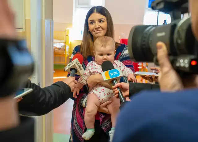 Rodzice są zadowoleni z warunków panujących na pediatrii po gruntownym remoncie