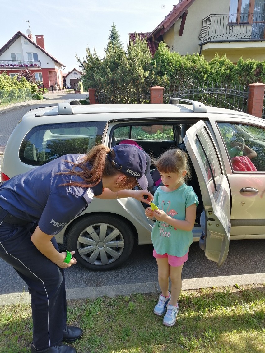 Policjanci ostrzegali młode mamy i apelowali o ostrożność