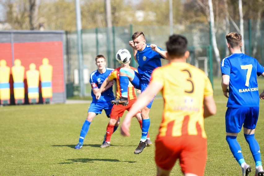 Elana Toruń - Korona Kielce 0:5 z Centralnej Lidze Juniorów....