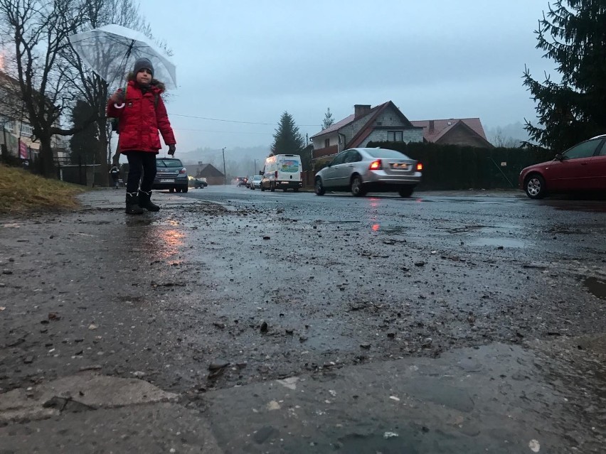 Głogoczów. Stara droga będzie jak nowa [ZDJĘCIA]