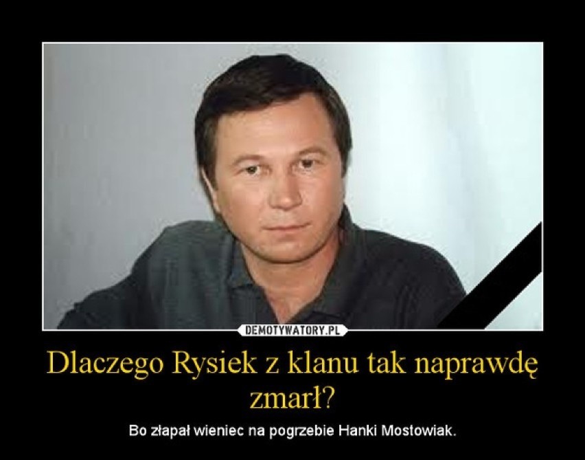 Memy o polskim serialu KLAN.
